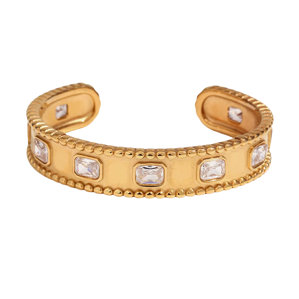 Kalie Cuff Bracelet - Stainless Steel