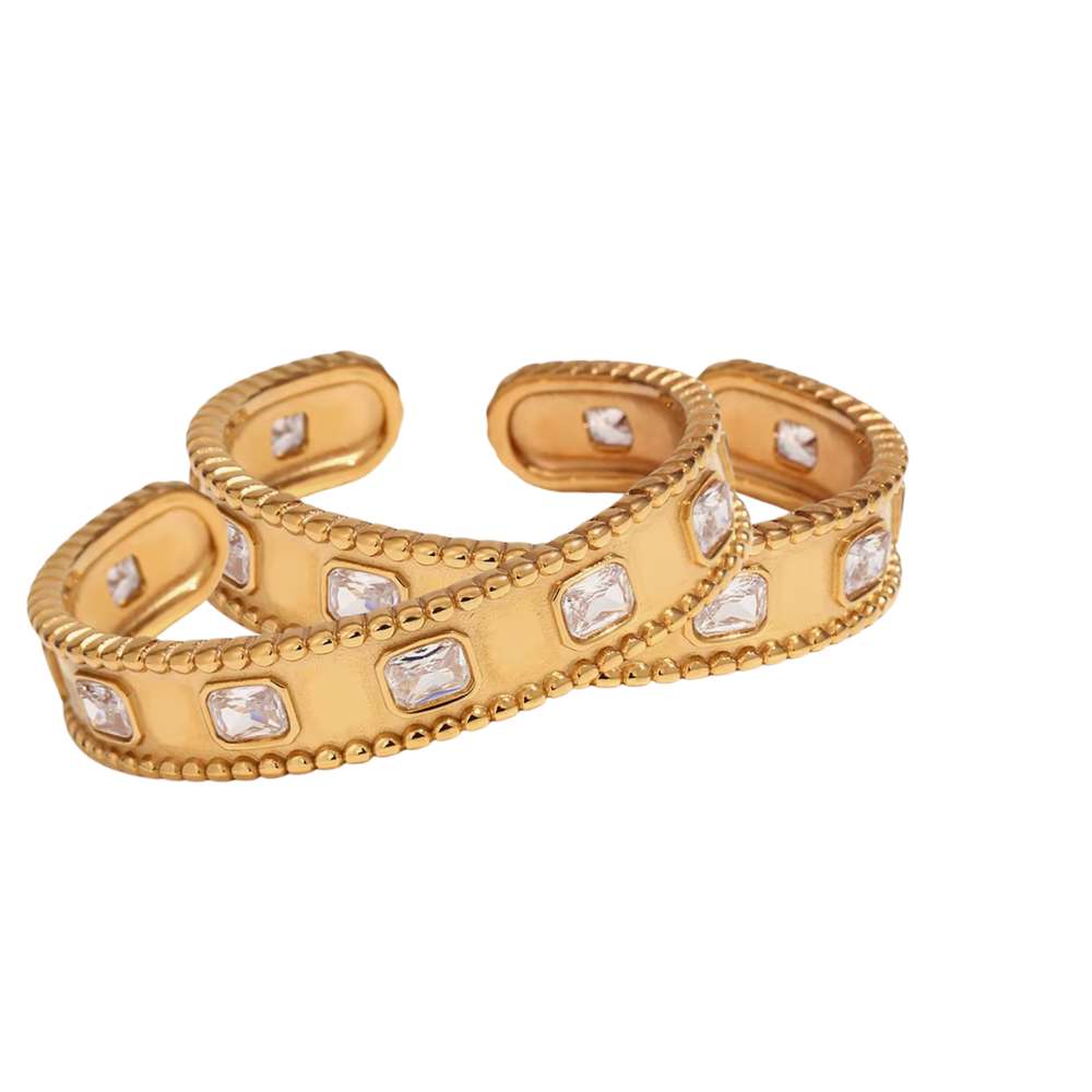 Kalie Cuff Bracelet - Stainless Steel