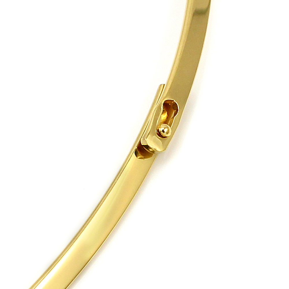 Sleek Collar Choker Necklace - Stainless Steel