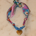 Heartstrings & Hues Scarf Necklace