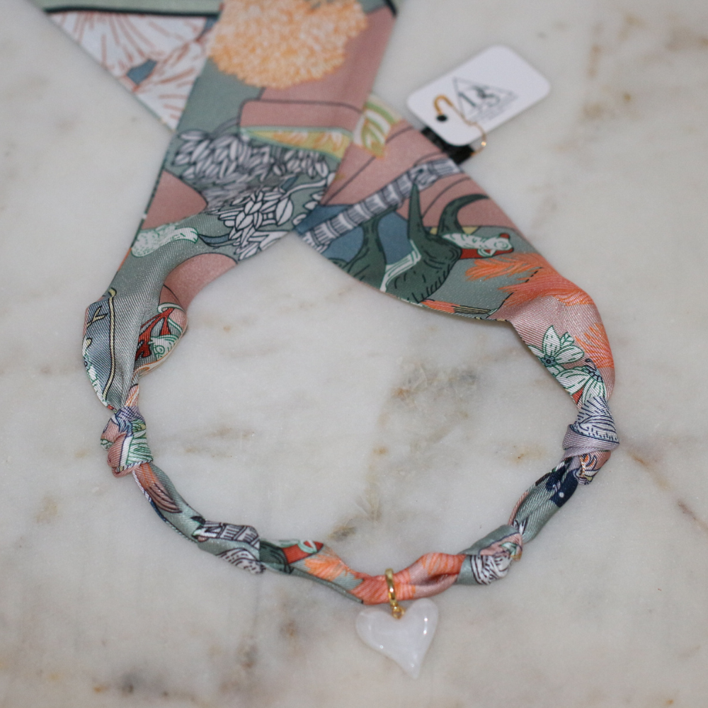 Ivy Scarf Necklace ~ Limited Batch