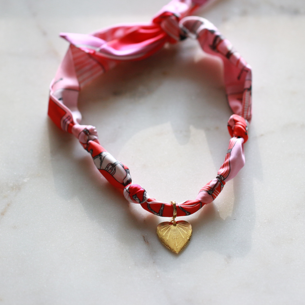 Scarlet Horse Charm Necklace ~Pink ~ Pick Your Charm