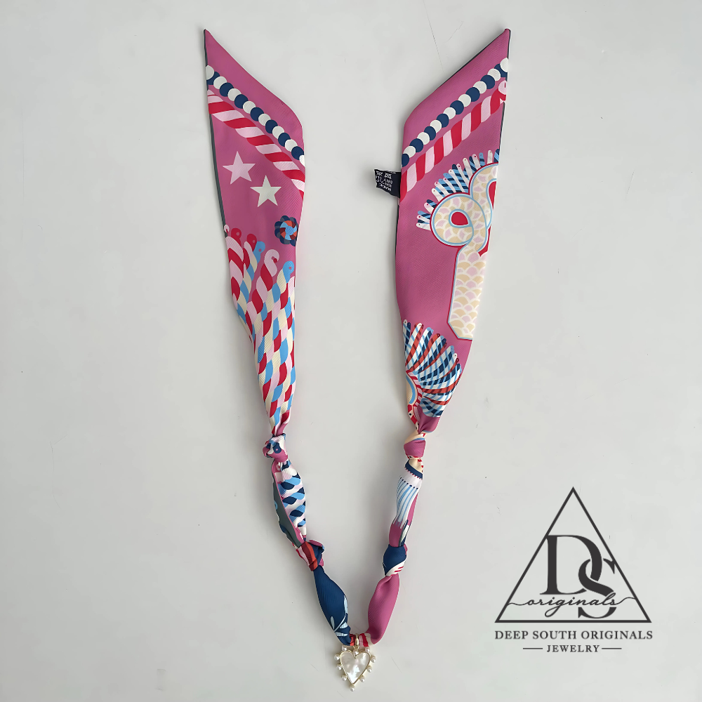 Dreamland Pearl Scarf Necklace