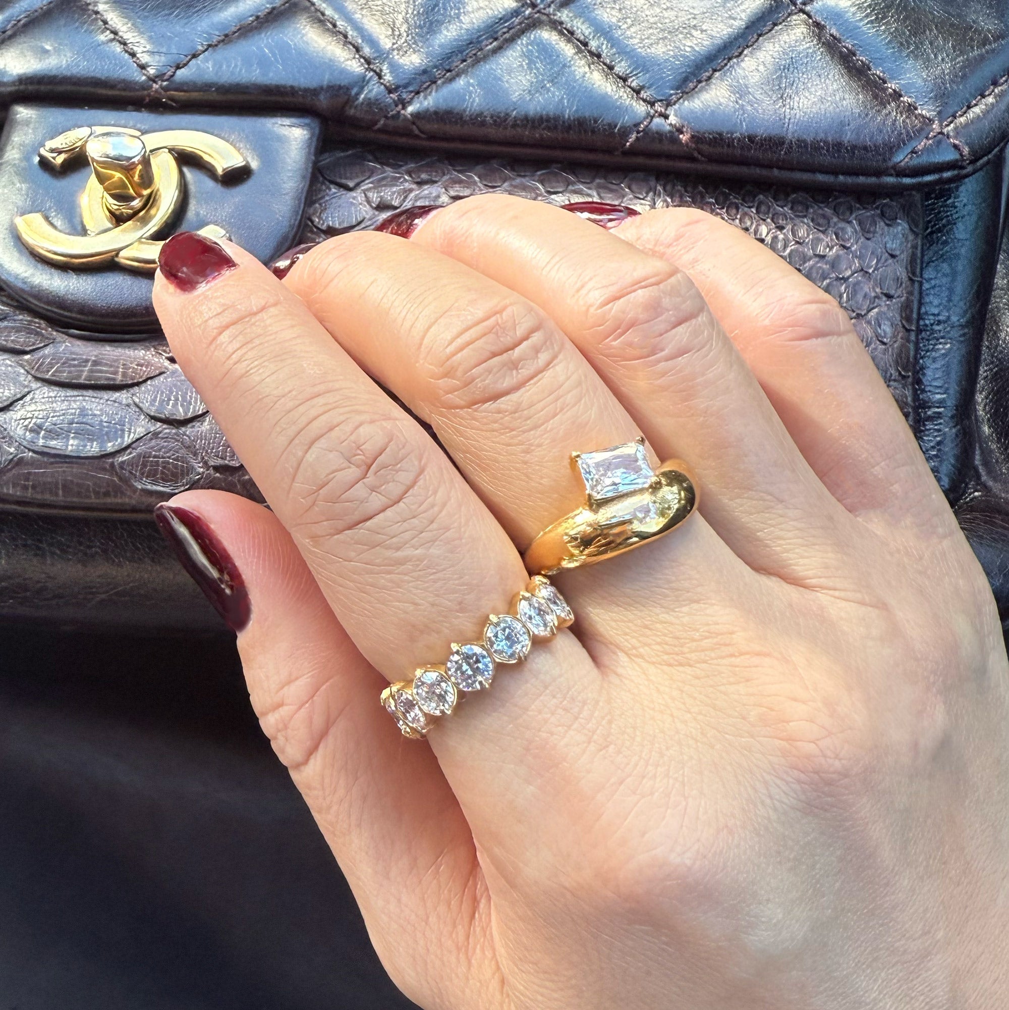 EVERLEIGH GOLD ETERNITY RING