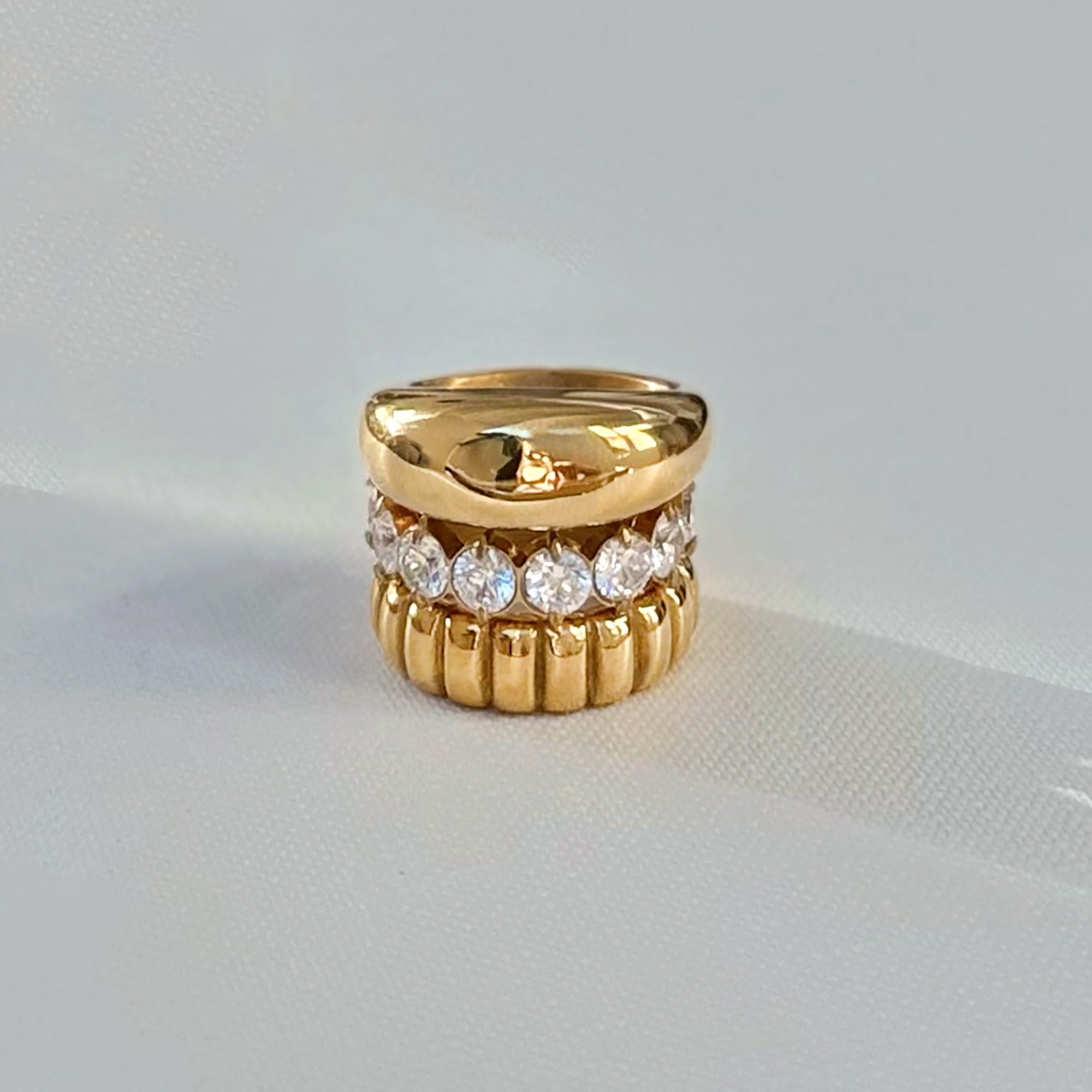 EVERLEIGH GOLD ETERNITY RING