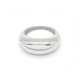 CAPRI SILVER DOME BUBBLE RING